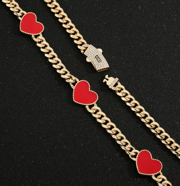 Love at First Sight Necklace and Bracelet Set